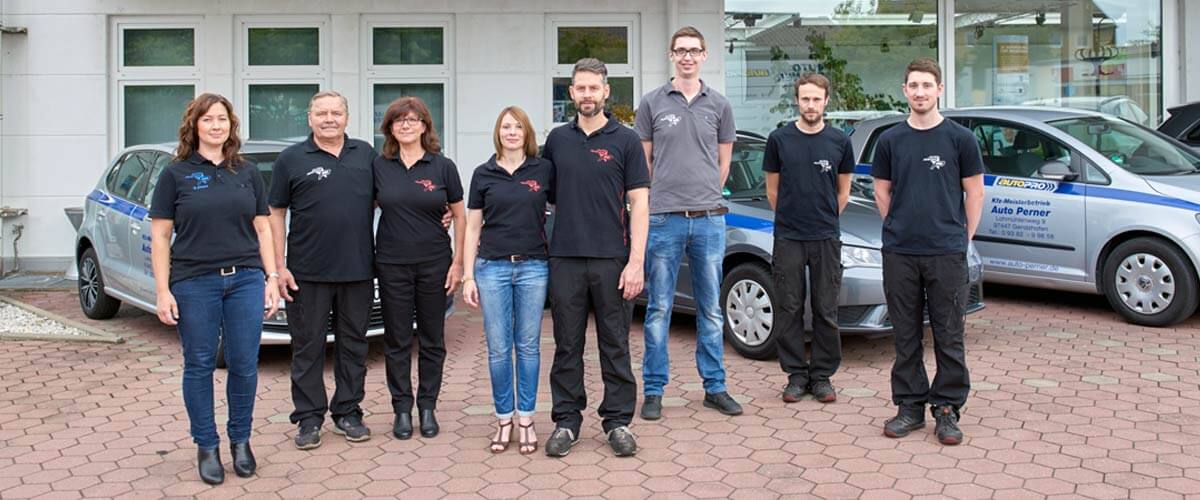 Das Team von Auto Perner in Gerolzhofen